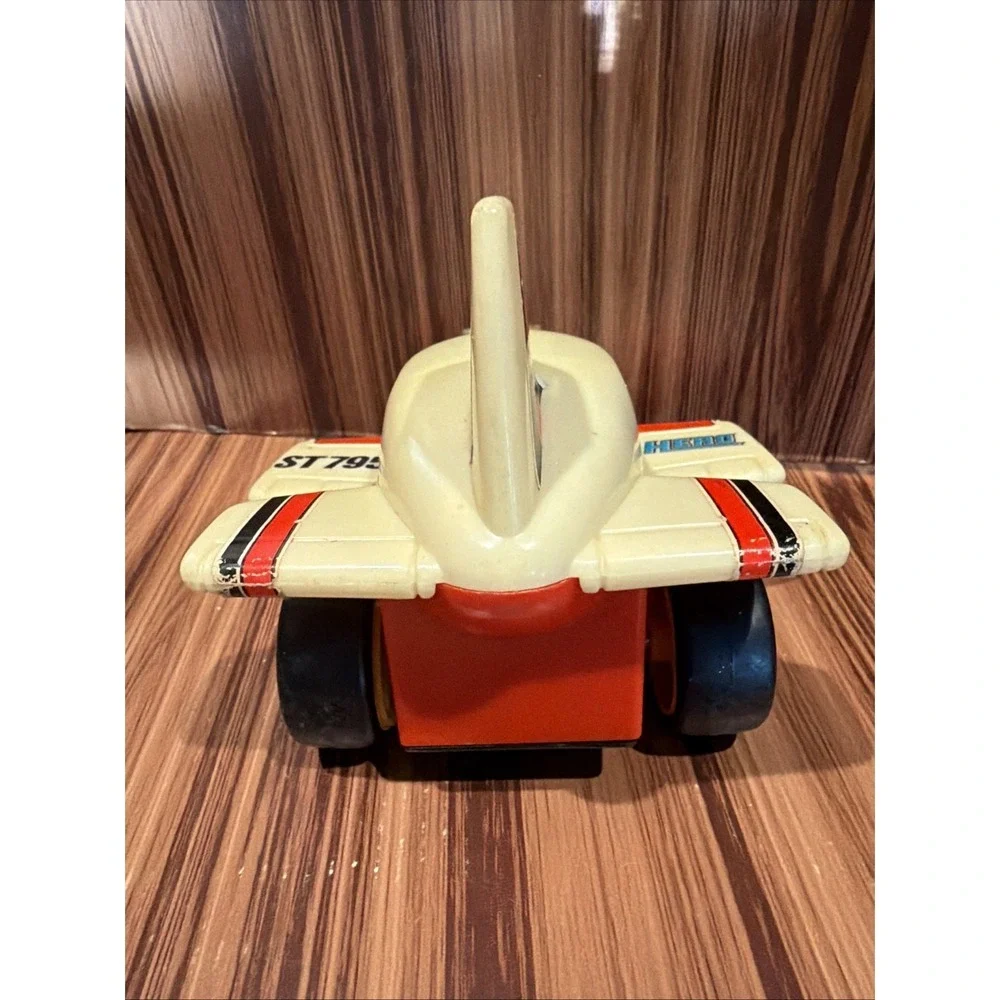 Vintage Yonezawa Big Machine Jr ST795 Airplane Toy Made in Japan Showa Retro